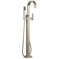 Brizo Siderna Floor‑Mounted Tub Filler with Hand Shower